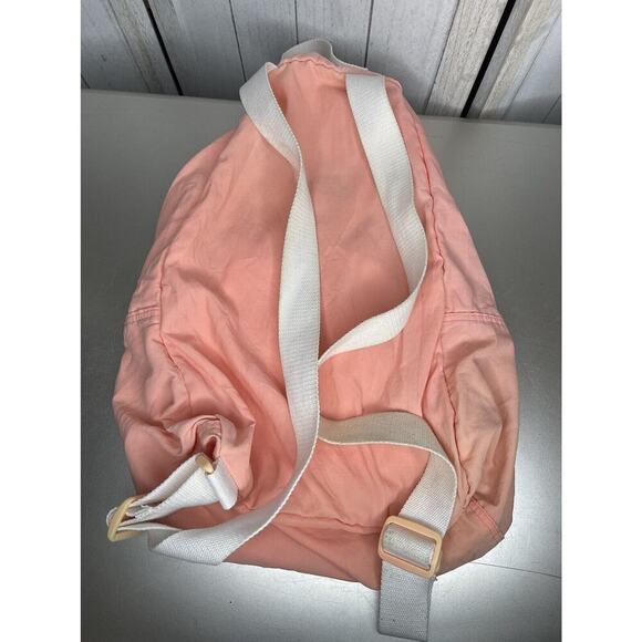 Vintage Roxy Y2K Surfing Distressed Pink Coral Lightweight Backpack Bag - Picture 4 of 10